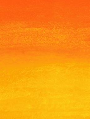 Detail aus: Rupprecht Geiger, Orange moduliert, 2003 (WV 922), Acryl/Lwd, 100 x 120 cm