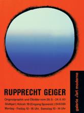 Rupprecht Geiger, Originalgraphik und Ölbilder, Galerie d’art moderne, Stuttgart (28.5.–24.6.1960)